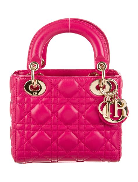 dior bags mini lady|pre owned Lady Dior Bag.